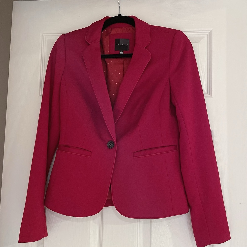 The Limited 1 button lined blazer